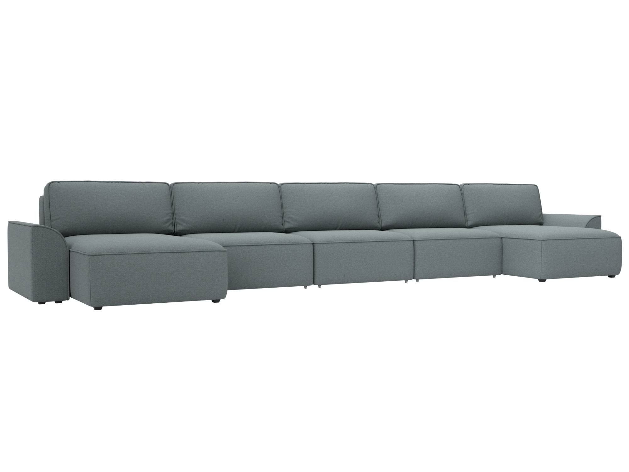 Диван П-образный Лига-048 НПБ МегаЛонг (амур 07 серый) Диван П-образный Лига-048 НПБ МегаЛонг (амур 07 серый)