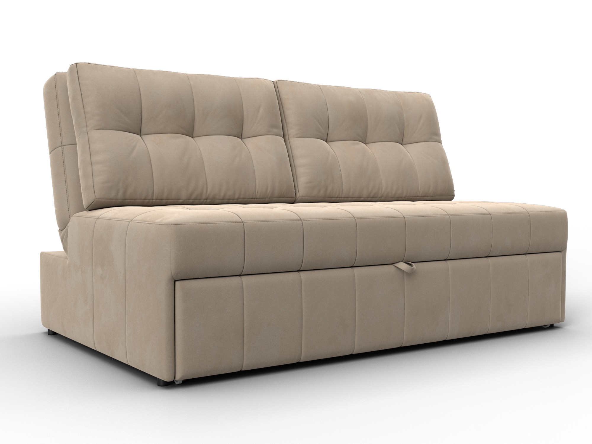 Диван прямой Лига-107 (140) (seven 729 бежевый)