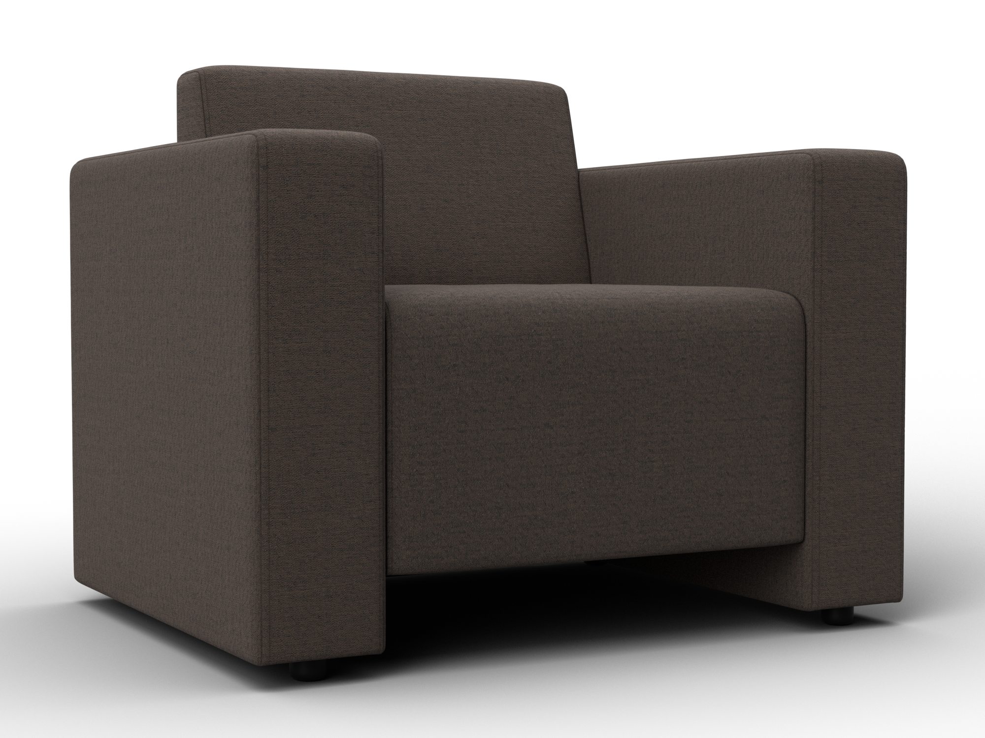 Кресло Лига-093 (амур 05 коричневый)