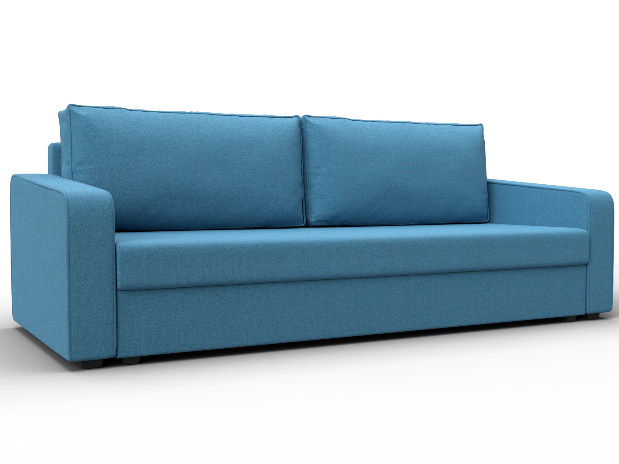 Диван прямой Лига-009 (амур 10 голубой) Диван прямой Лига-009 (амур 10 голубой)