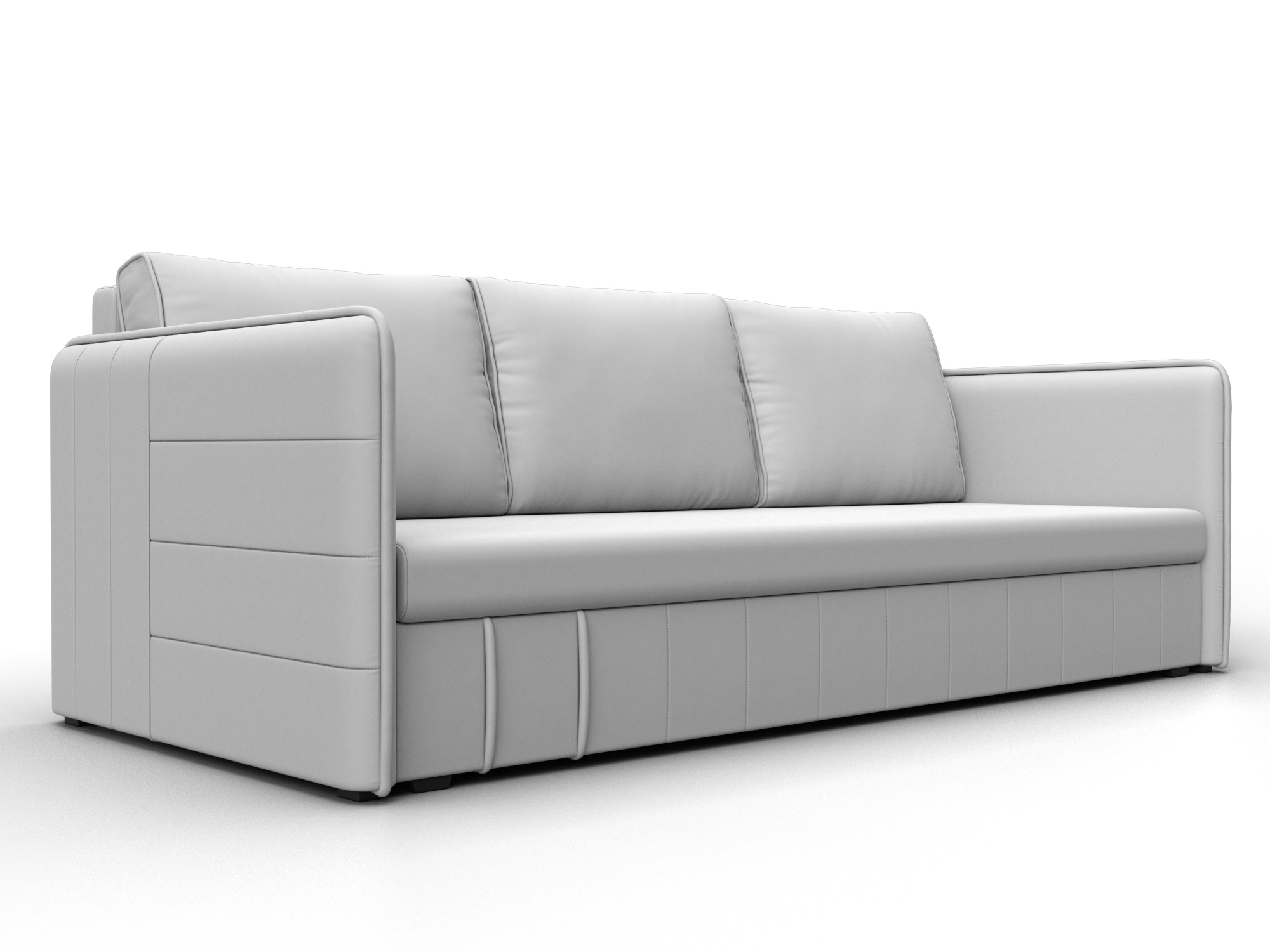 Диван прямой Слим (белый)