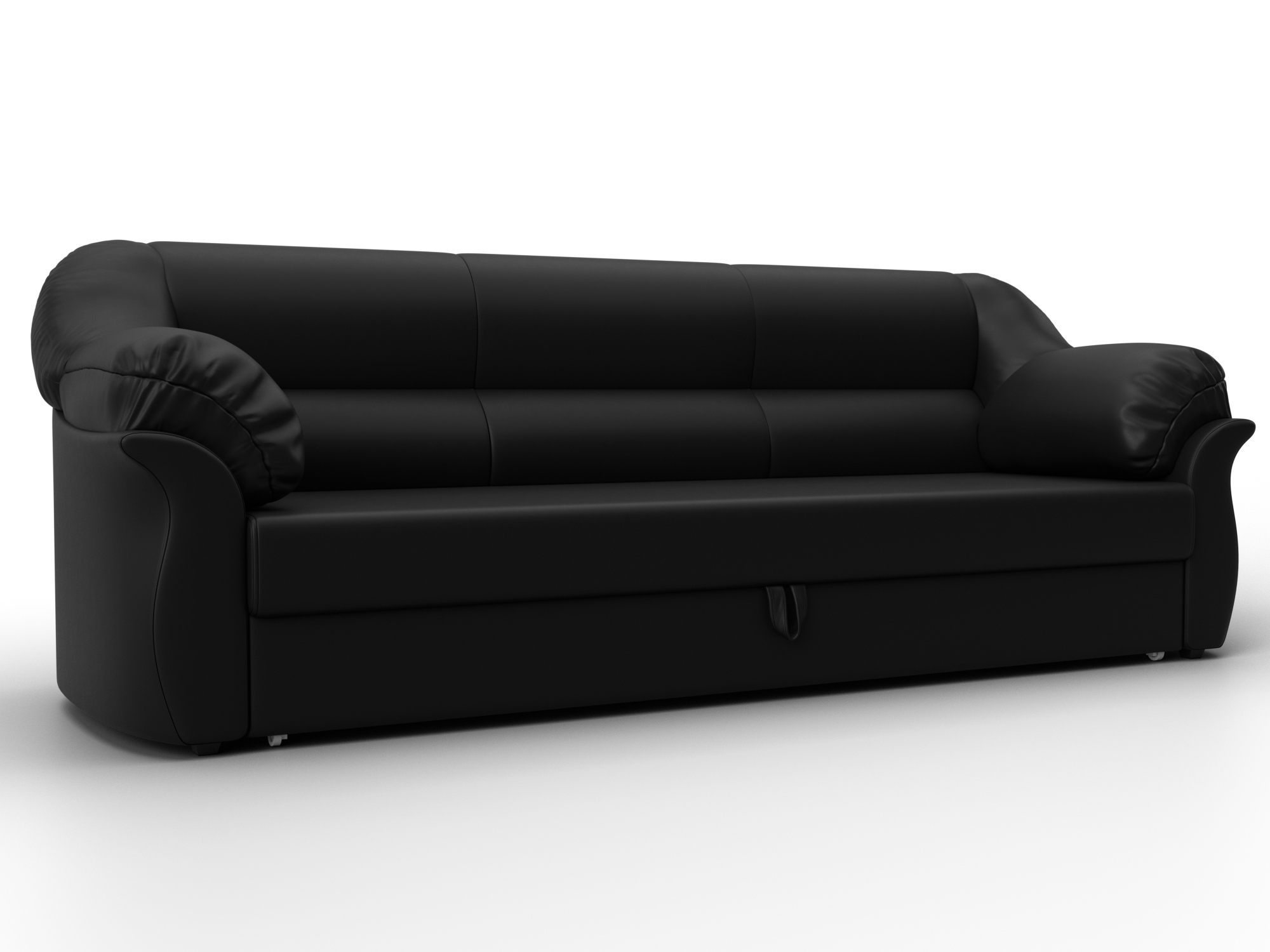 Диван прямой Карнелла (черный)