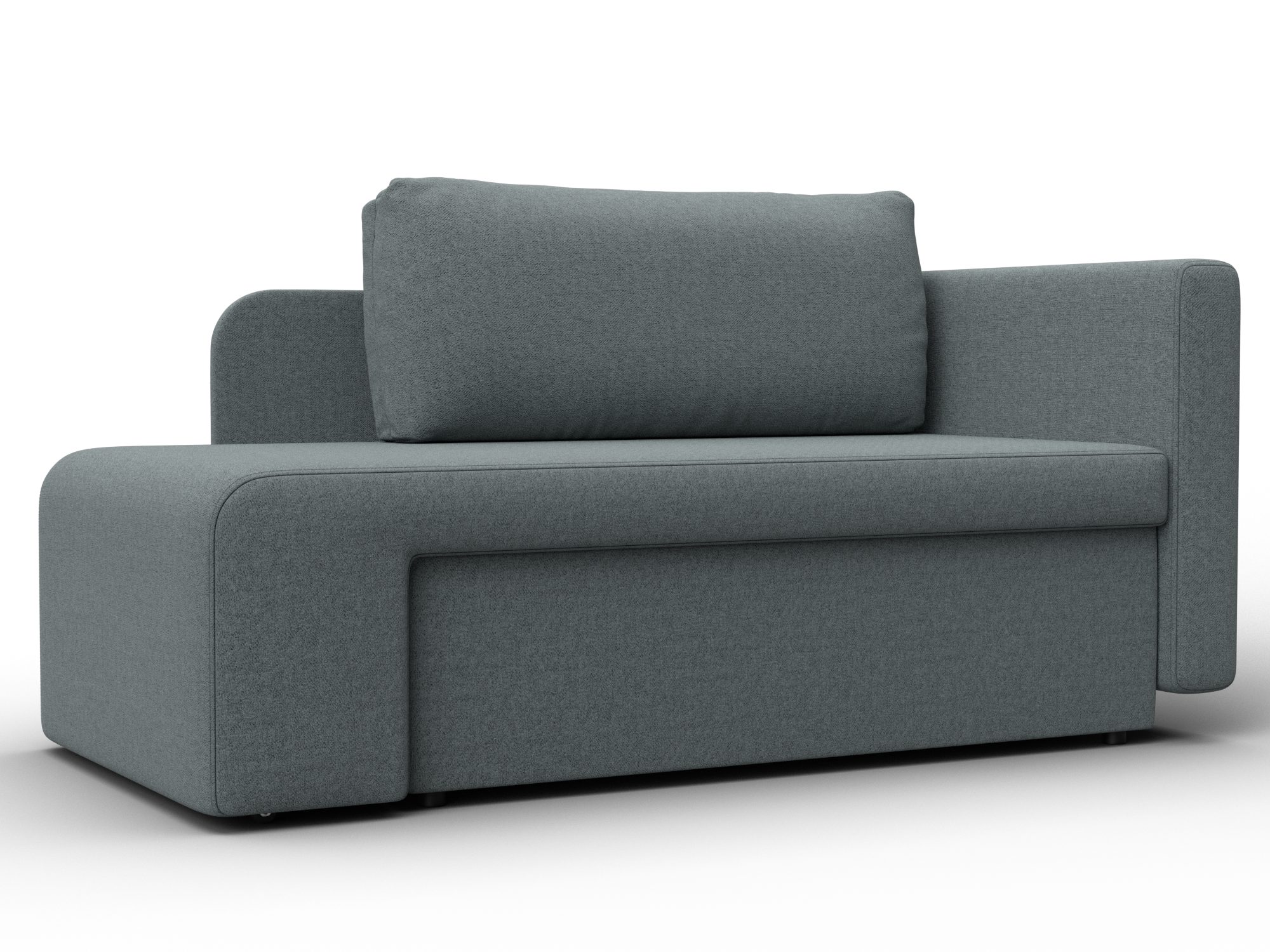 Кушетка Лига-097 (амур 07 серый)