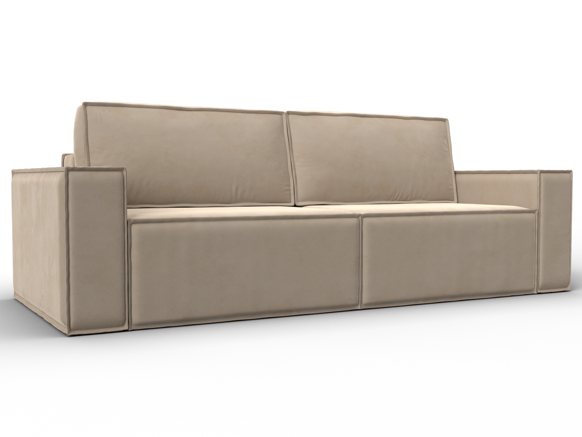 Диван прямой Куба (бежевый)