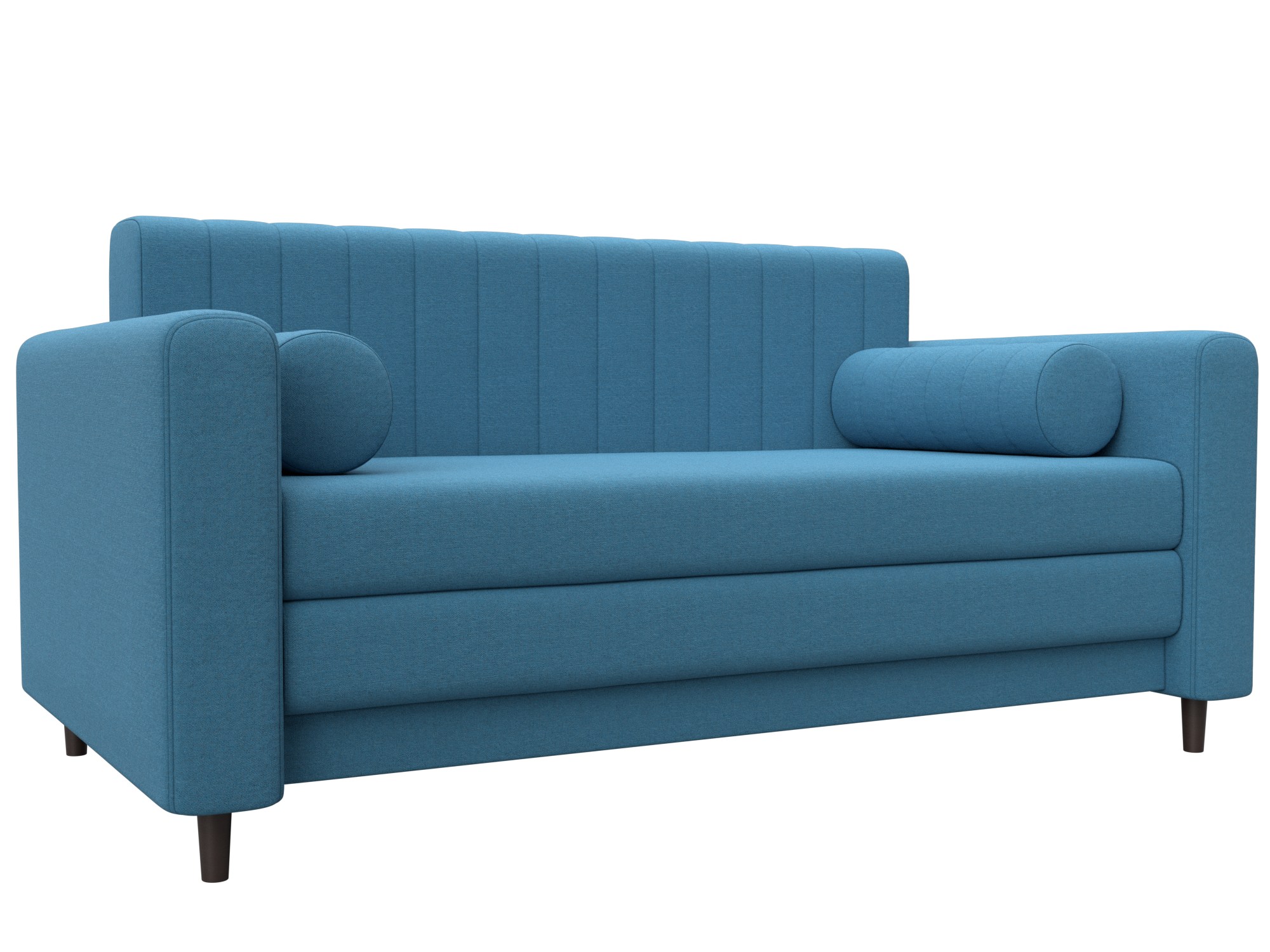 Диван прямой Лига-070 (амур 10 голубой)