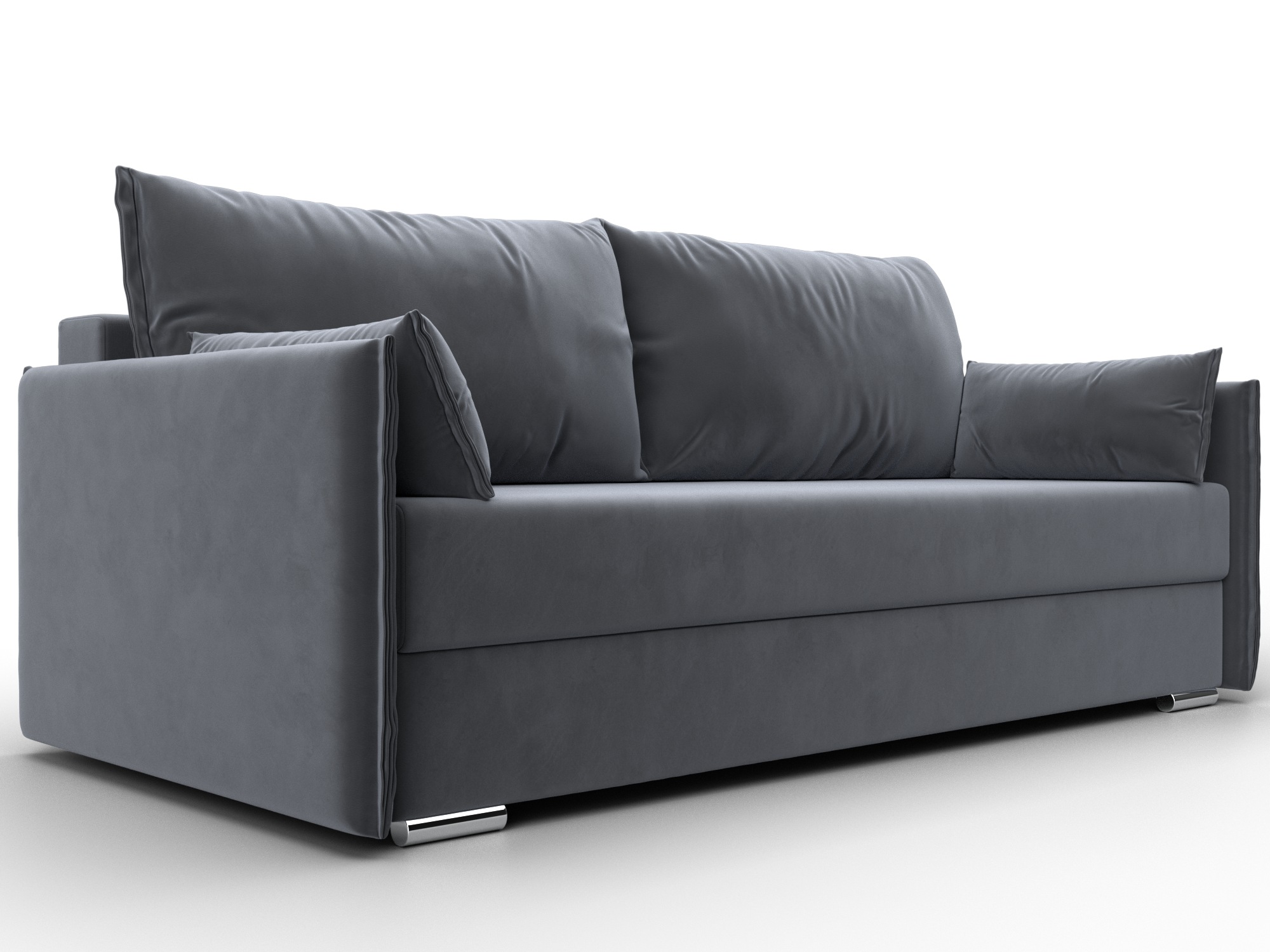 Диван прямой Сайгон (seven 17 серый)