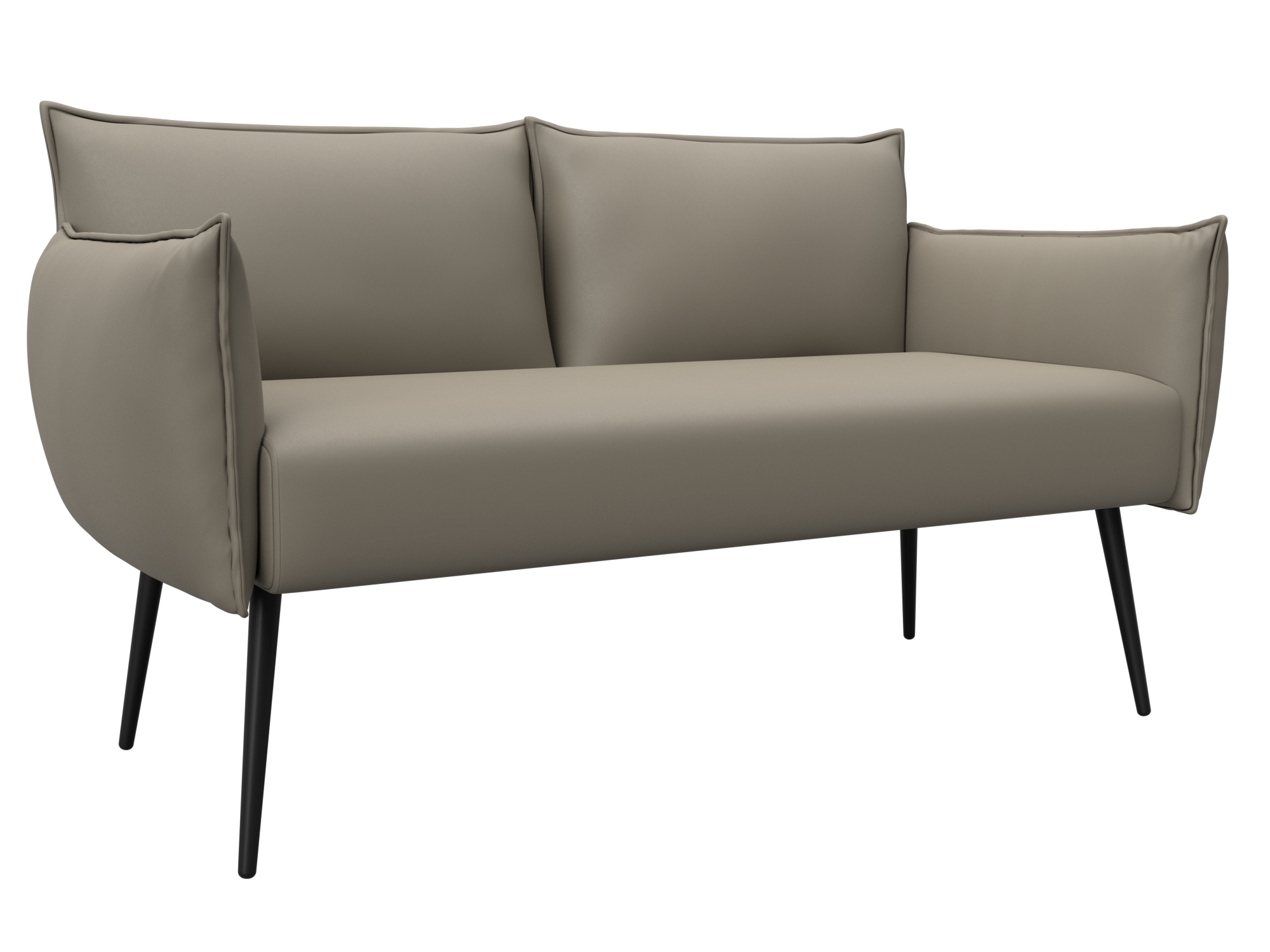 Диван прямой Лига-083 (экокожа grifon 04 бежевый)