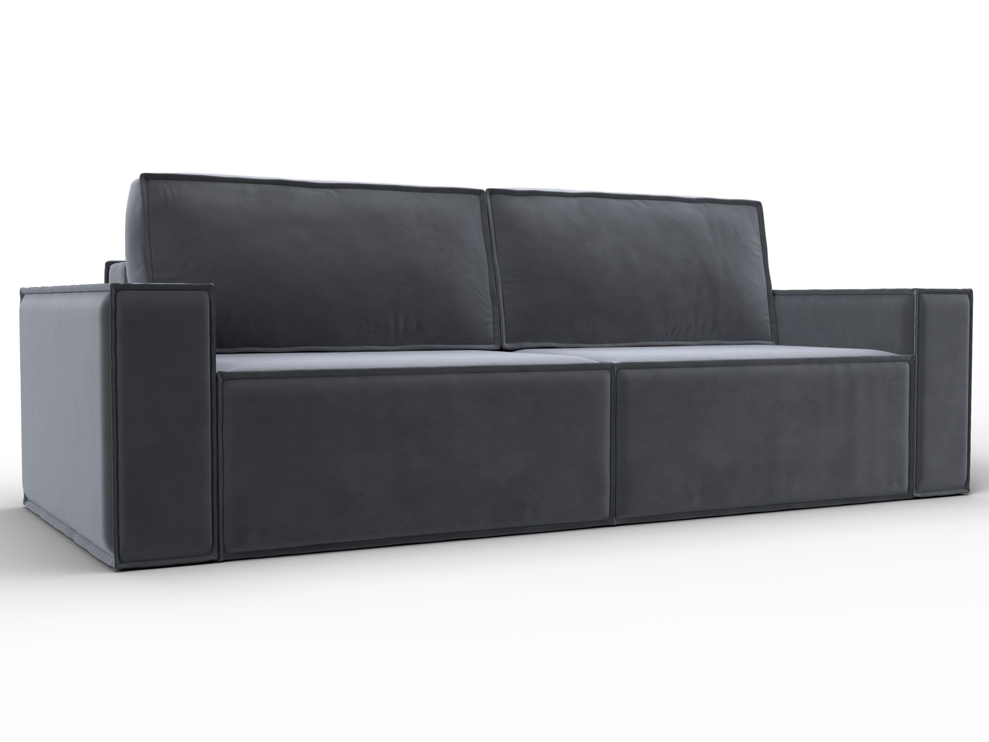 Диван прямой Куба (серый)