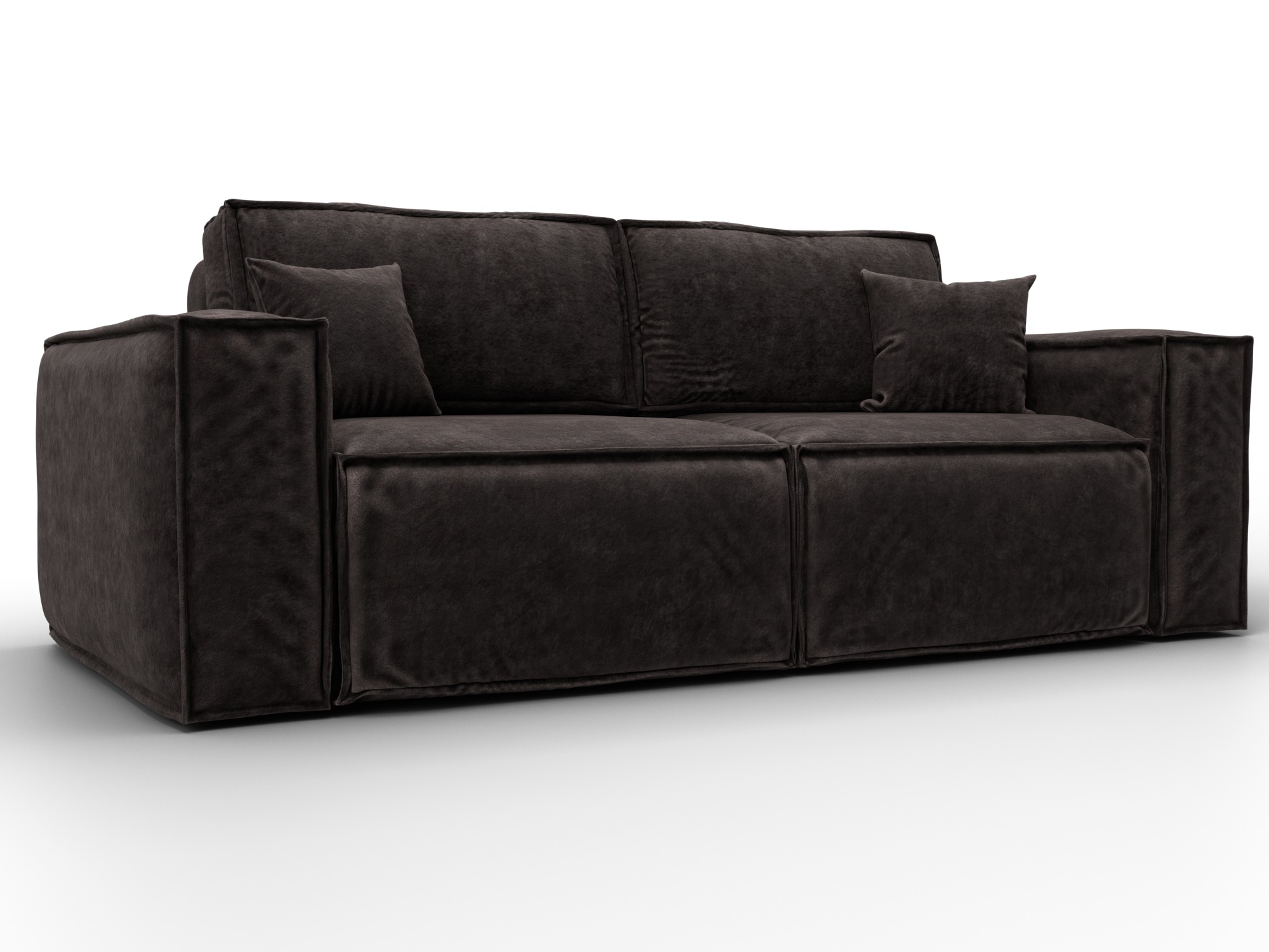 Диван прямой Лига-081 НПБ (brut 17 коричневый) Диван прямой Лига-081 НПБ (brut 17 коричневый)