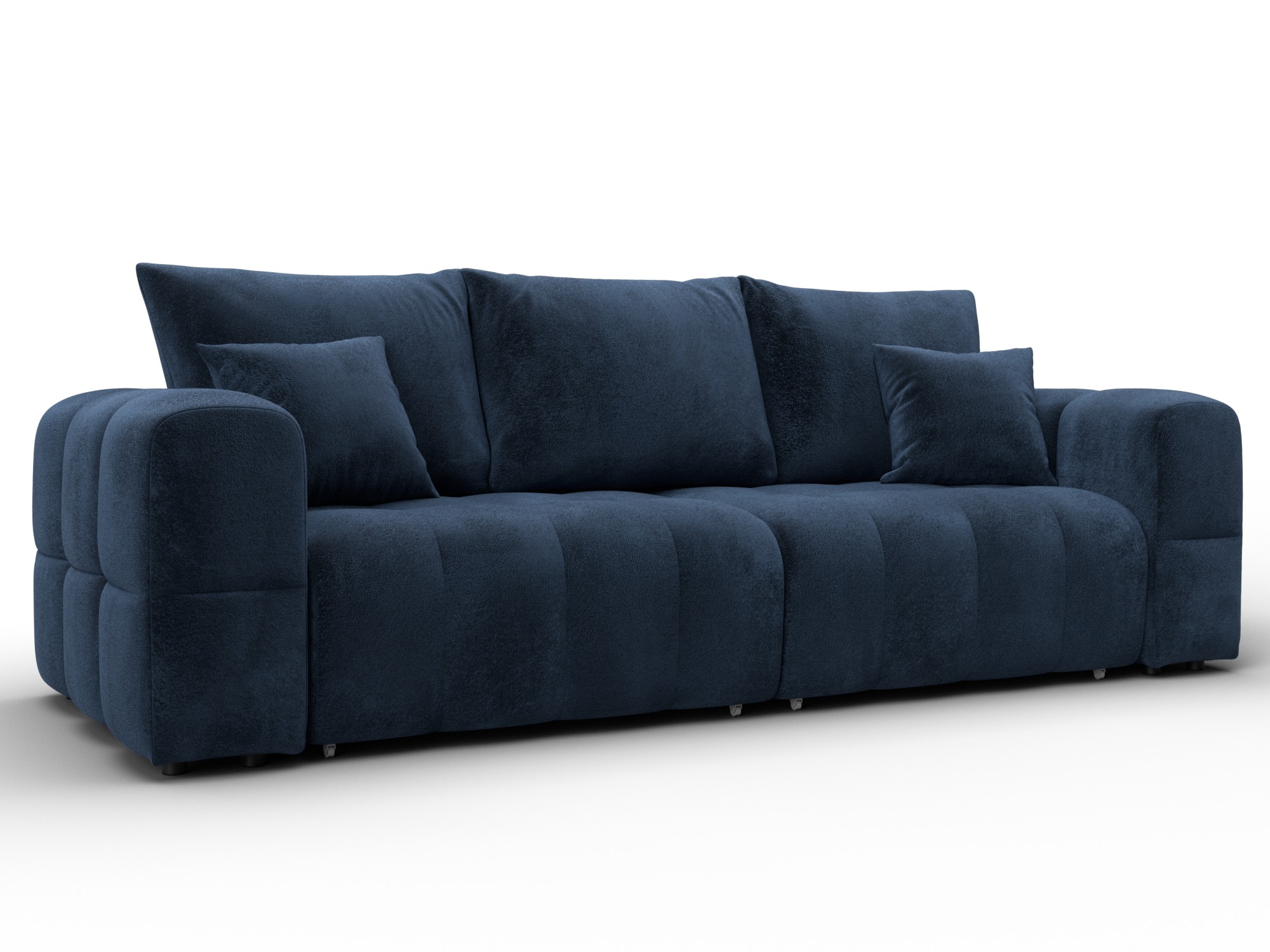 Диван прямой Лига-110 НПБ (tower 13 синий)