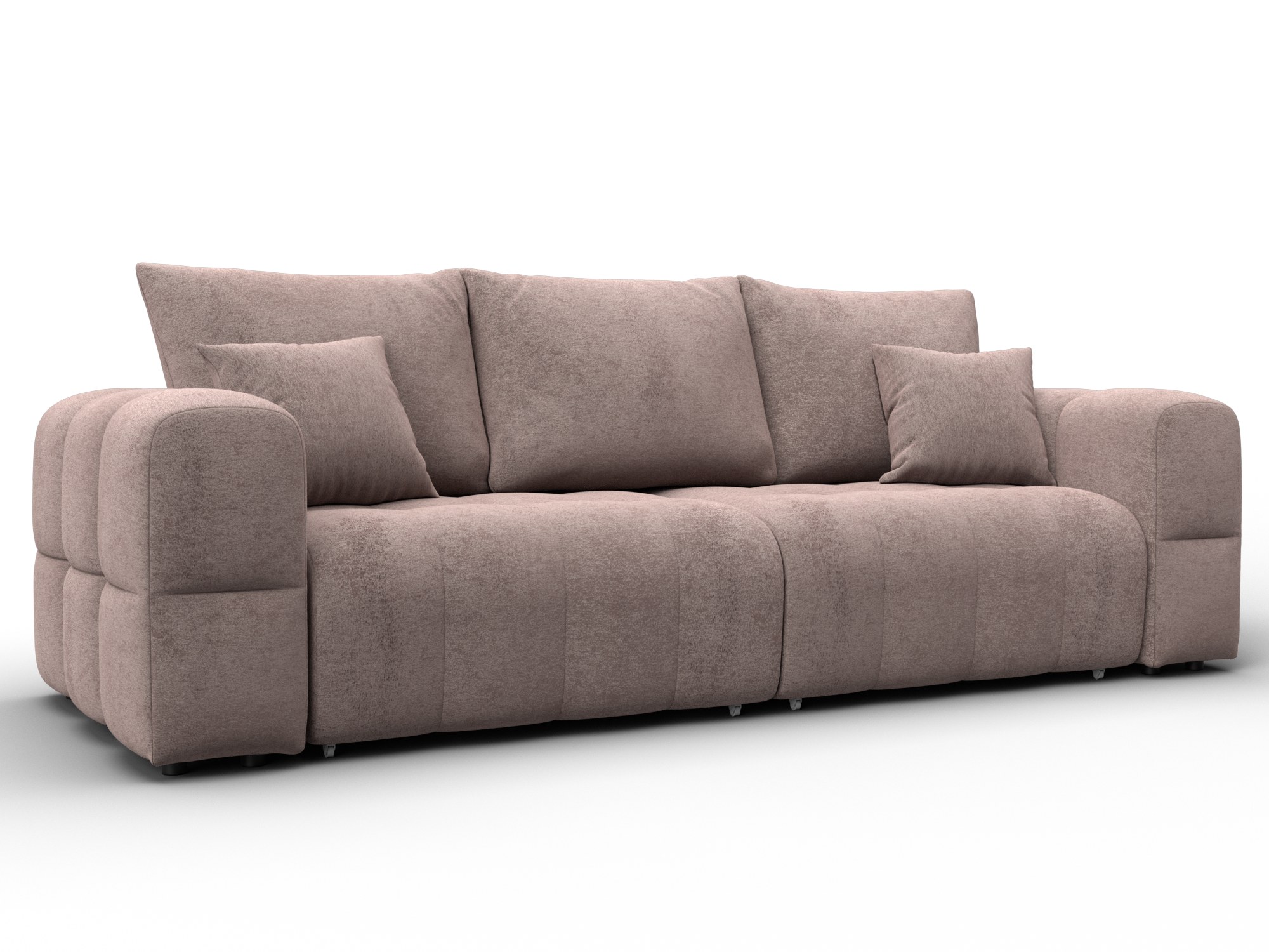 Диван прямой Лига-110 НПБ (tower 05 бежевый)