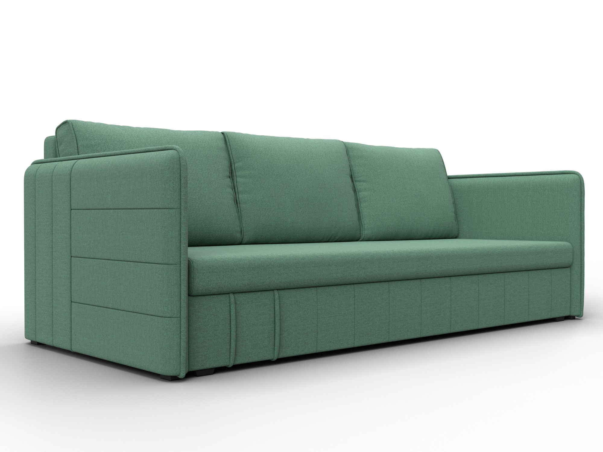 Диван прямой Слим (амур 11 зеленый)