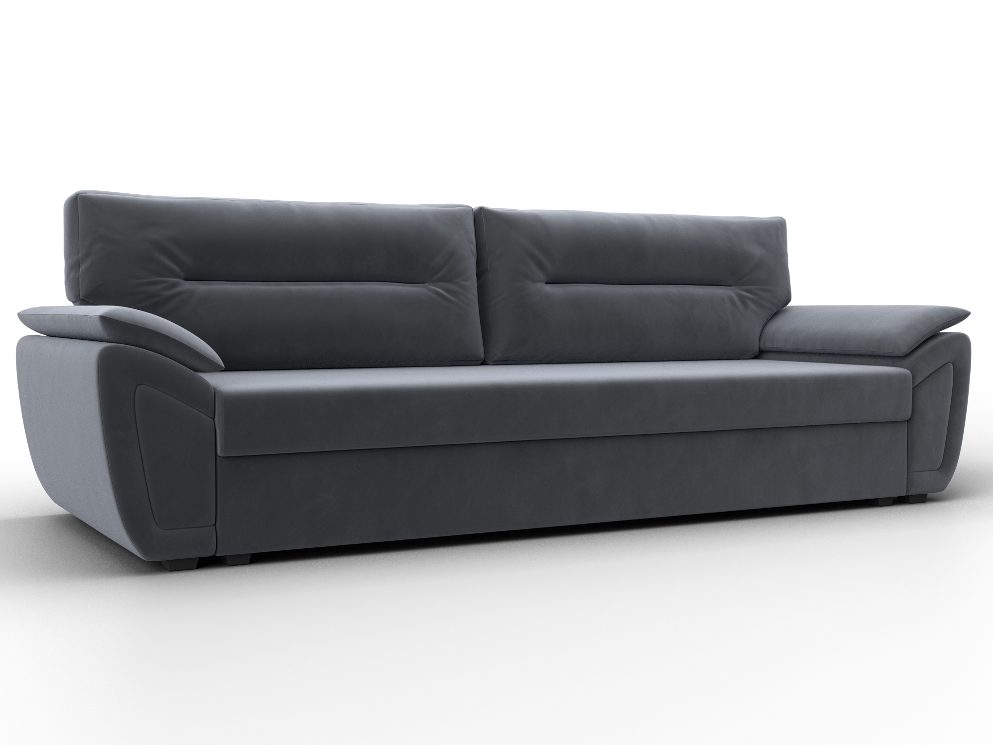 Диван прямой Нэстор Лайт (seven 17 серый)