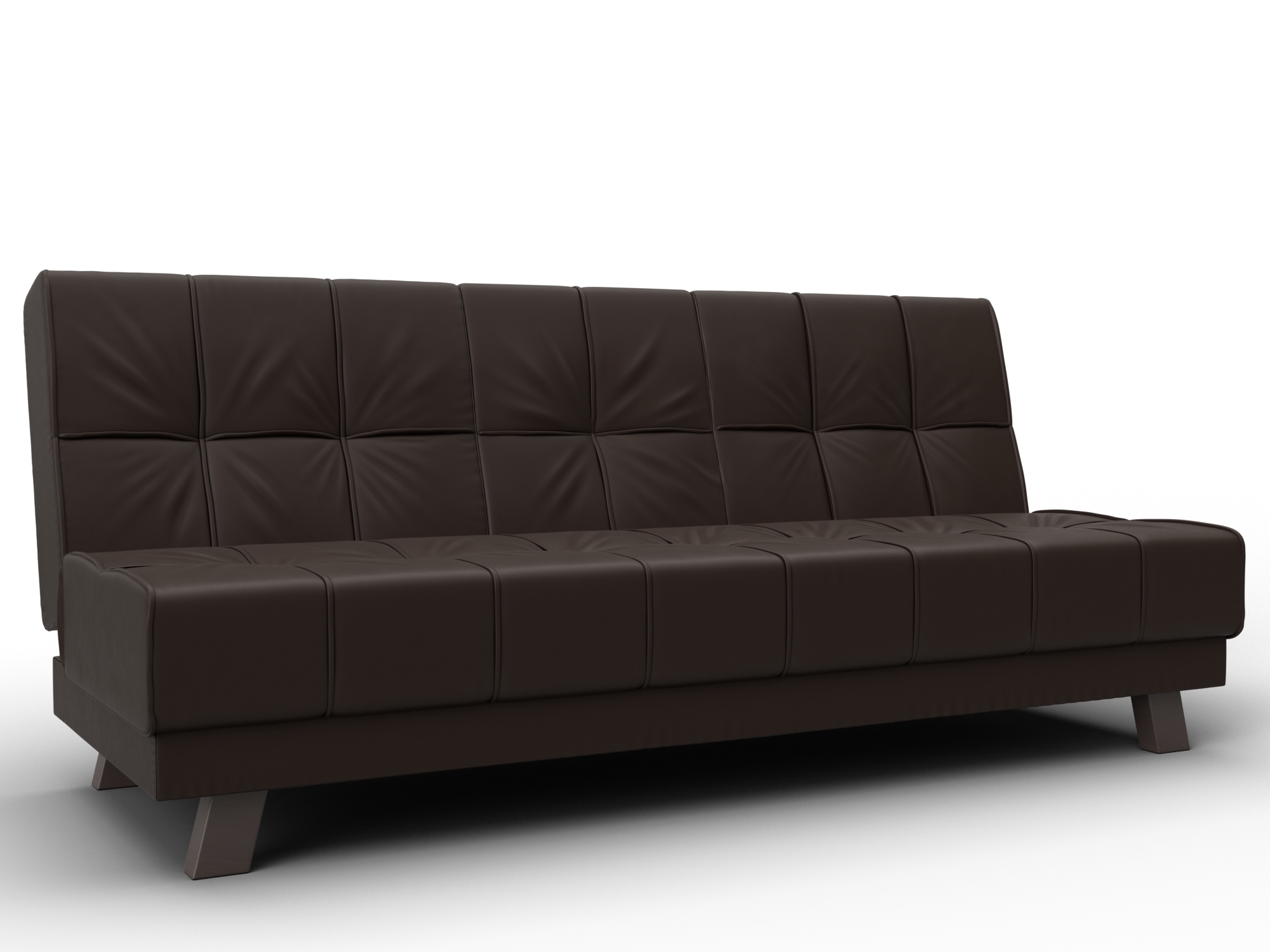 Диван прямой Винсент (коричневый)