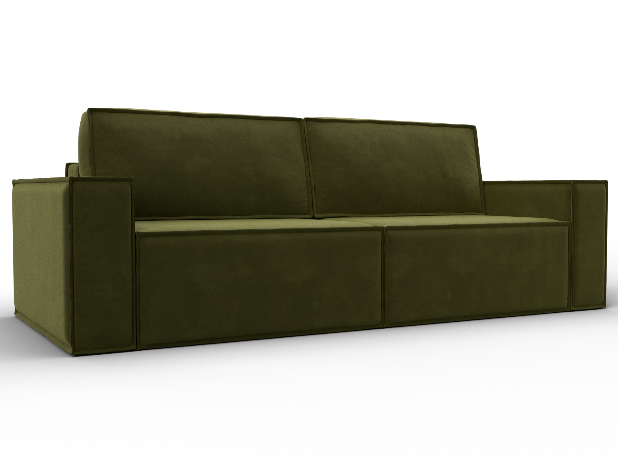 Диван прямой Куба (зеленый)