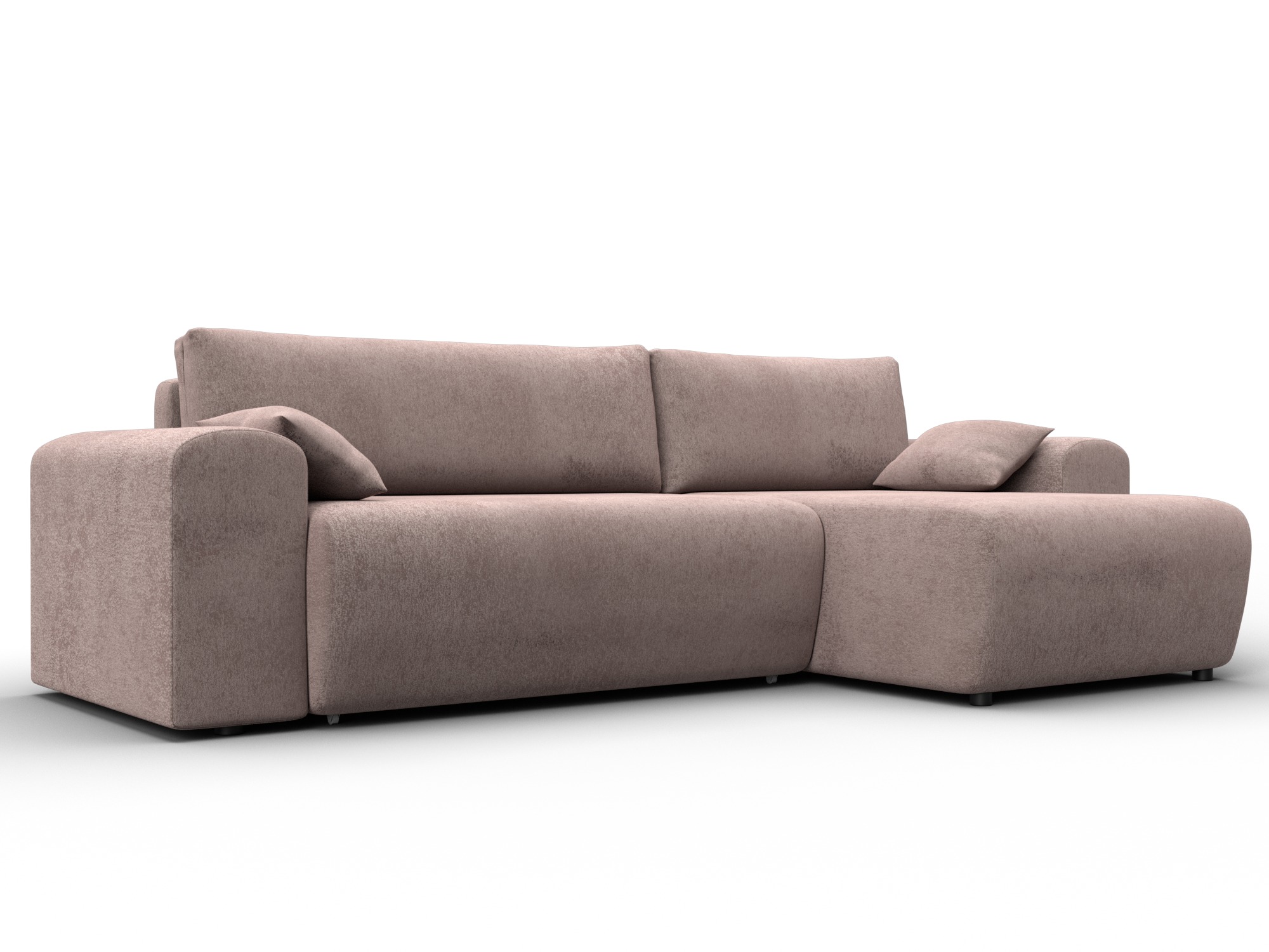 Диван угловой Лига-099 угол универсальный (tower 05 бежевый)