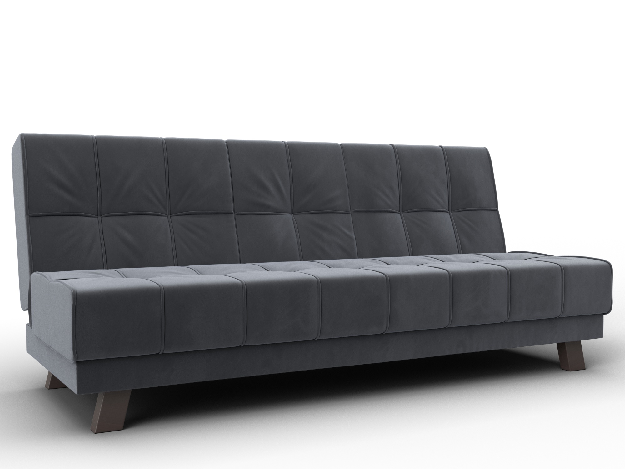 Диван прямой Винсент (серый)