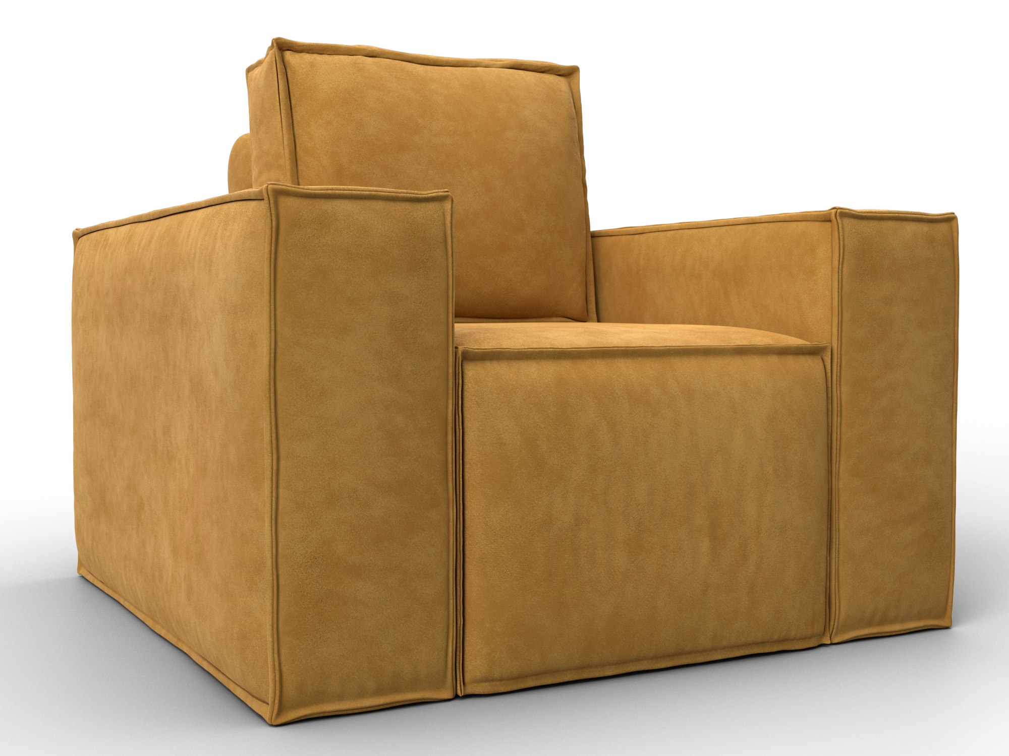 Кресло Лига-081 НПБ (brut 10 желтый)