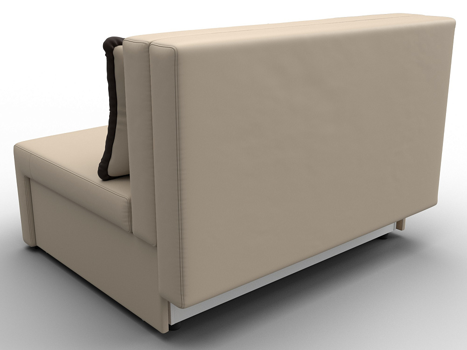 Диван прямой Лагуна (бежевый;коричневый)