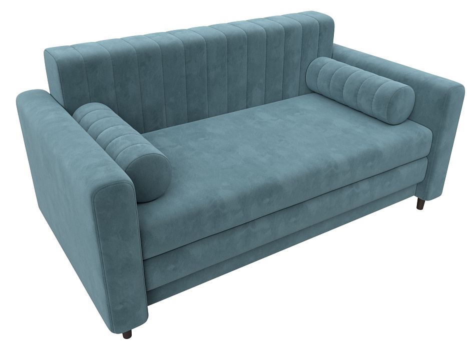 Диван прямой Лига-070 (seven 113 бирюзовый)