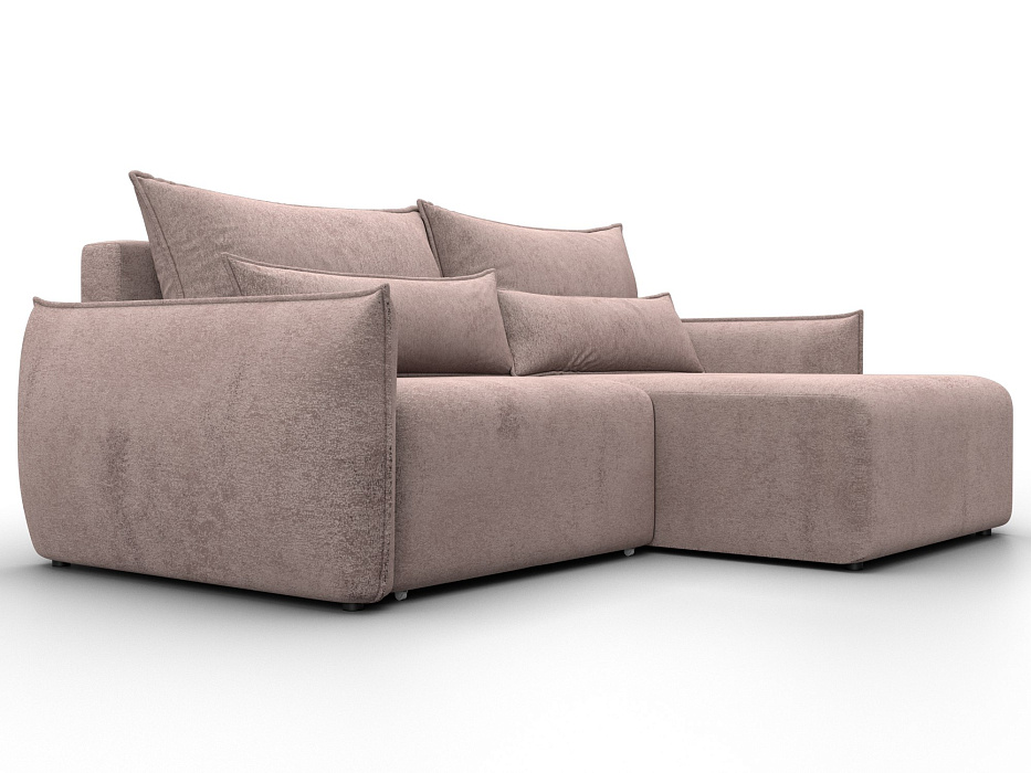 Диван угловой Лига-051 НПБ угол универсальный (tower 05 бежевый)