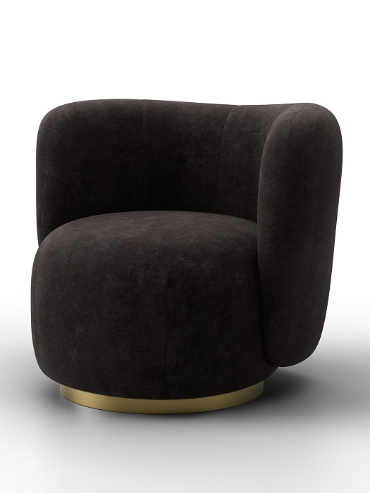 Кресло Лига-072 (brut 17 коричневый)