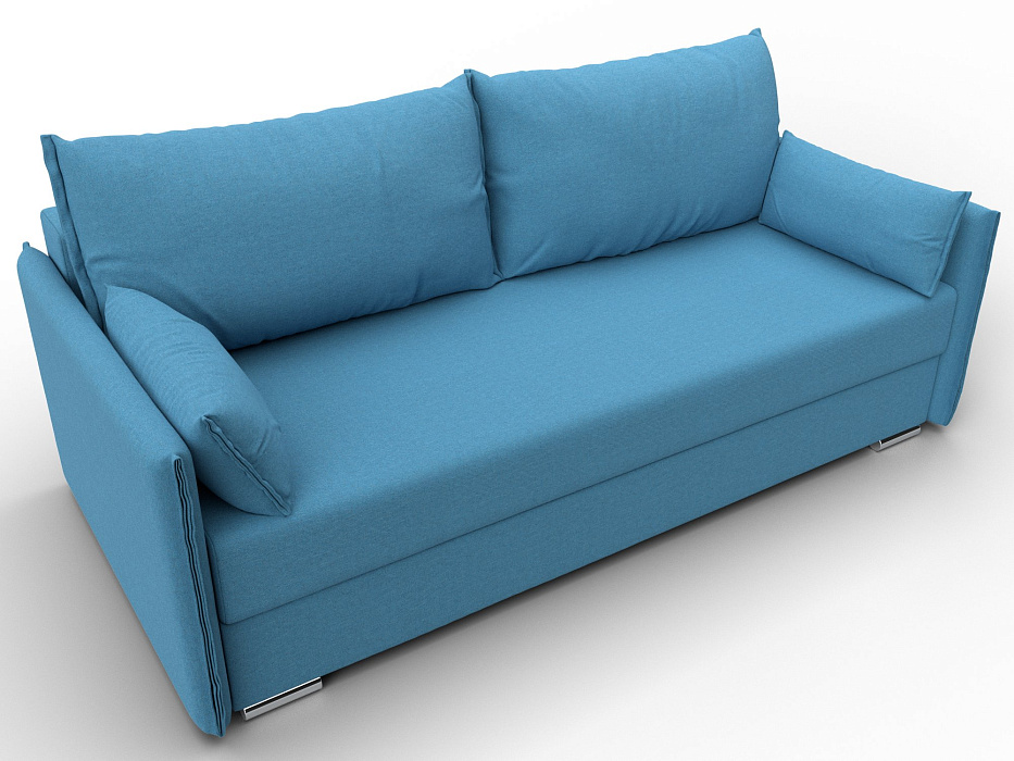 Диван прямой Сайгон (амур 10 голубой)