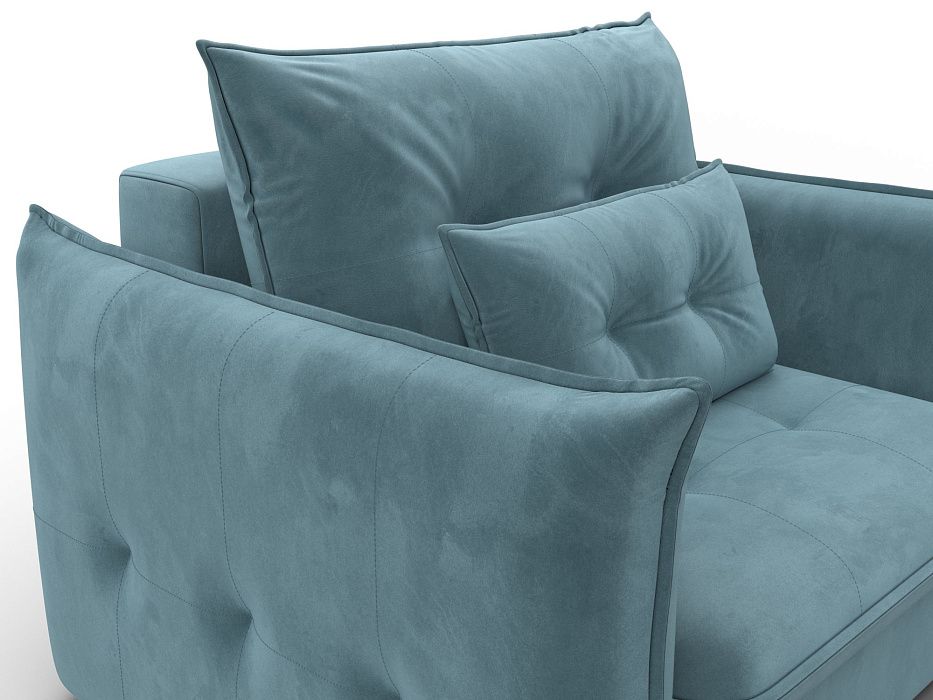 Кресло Лига-100 НПБ (seven 113 бирюзовый)