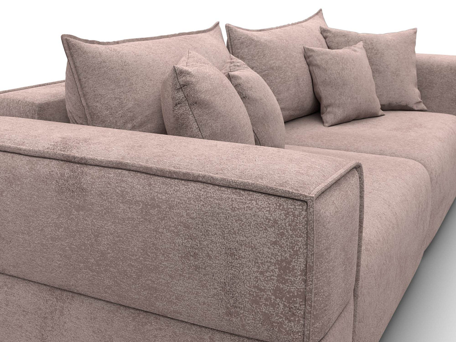 Диван прямой Лига-058 НПБ (tower 05 бежевый)