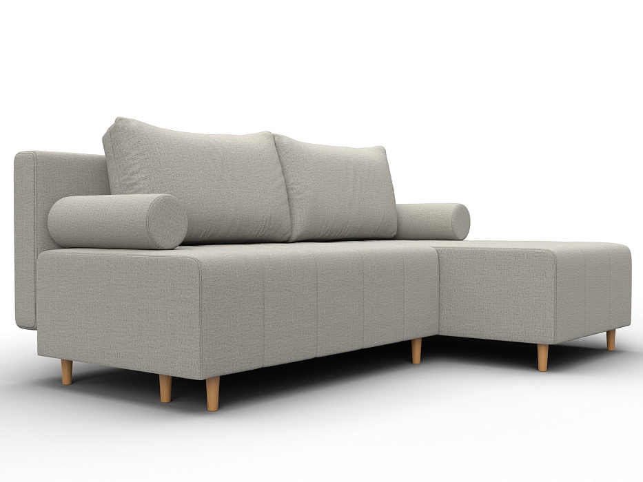 Диван угловой Лига-102 угол универсальный (амур 02 бежевый)