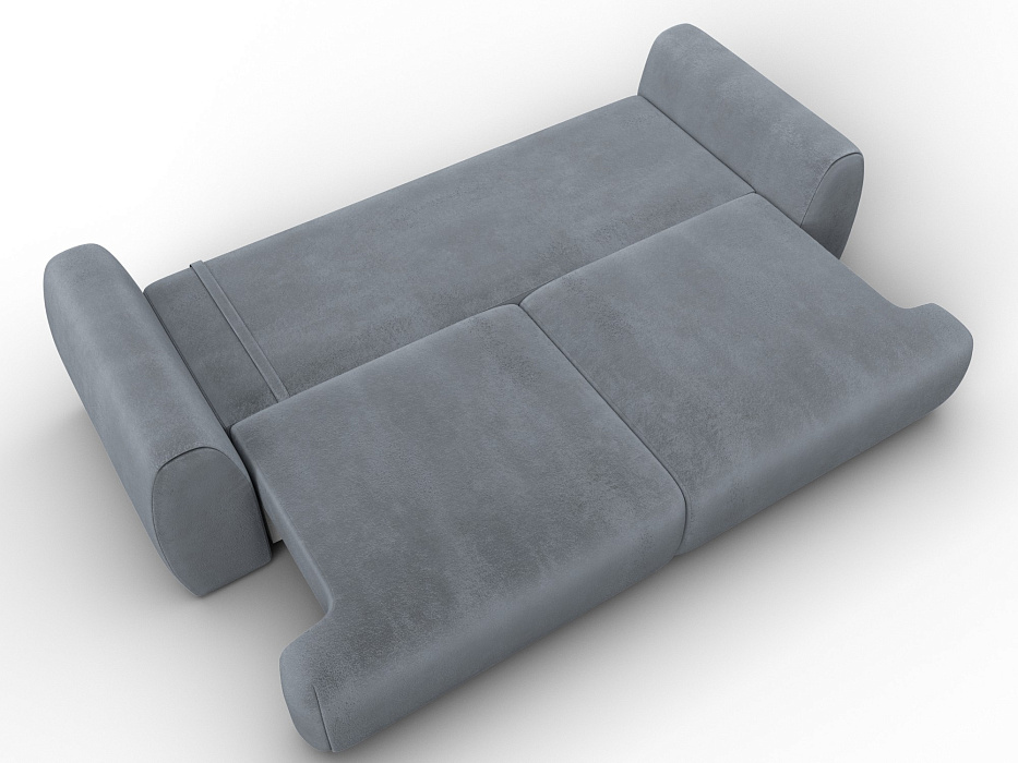 Диван прямой Лига-115 НПБ (tower 10 серый)