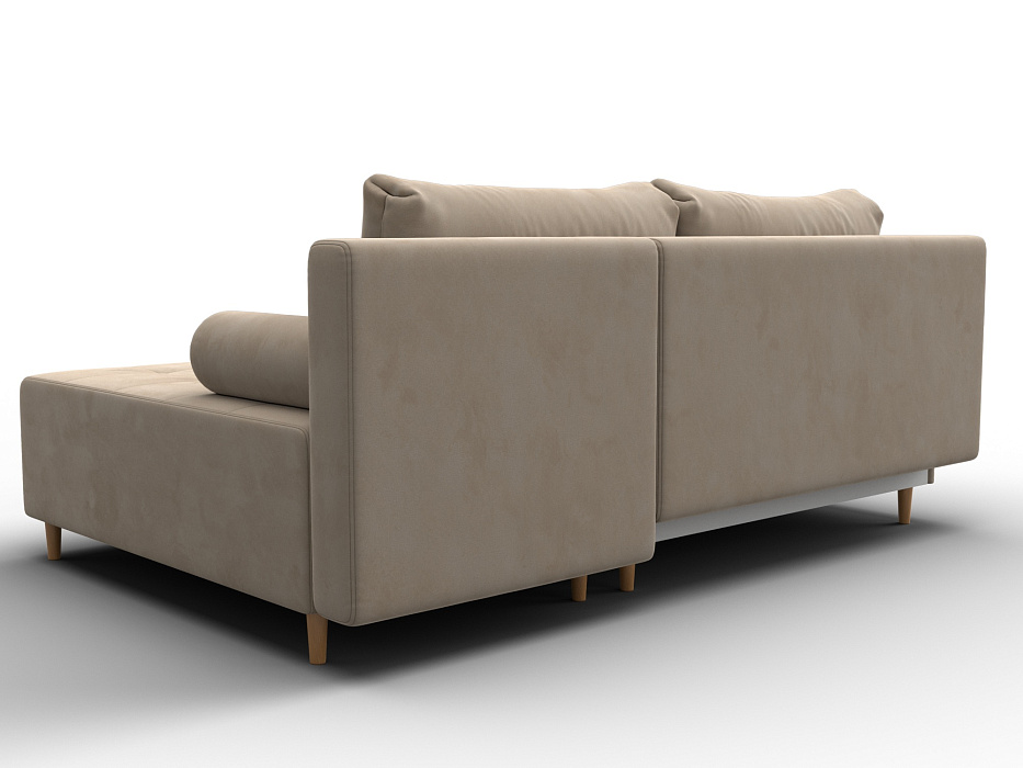 Диван угловой Лига-102 угол универсальный (seven 729 бежевый)