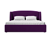 Интерьерная кровать Лотос 160 (фиолетовый цвет)