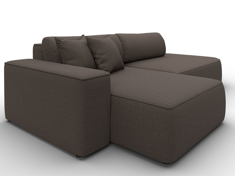 Диван угловой Лига-065 БП угол левый (амур 05 коричневый) Диван угловой Лига-065 БП угол левый (амур 05 коричневый)