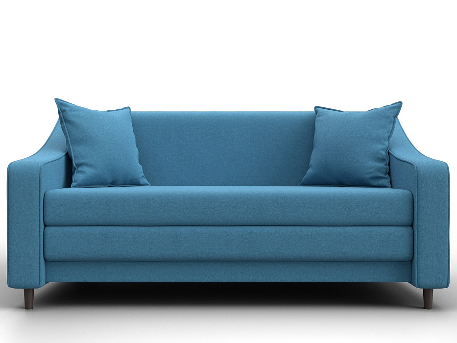 Диван прямой Лига-071 (амур 10 голубой)