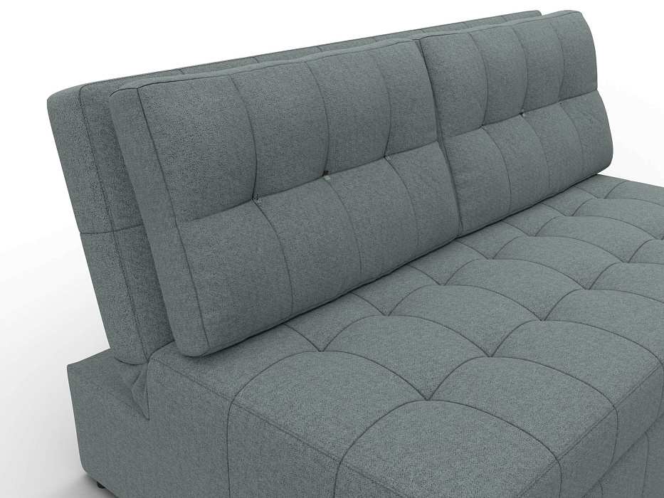 Диван прямой Лига-107 (140) (амур 07 серый)