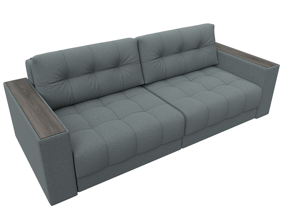 Диван прямой с декором Лига-049 НПБ (амур 07 серый) Диван прямой с декором Лига-049 НПБ (амур 07 серый)