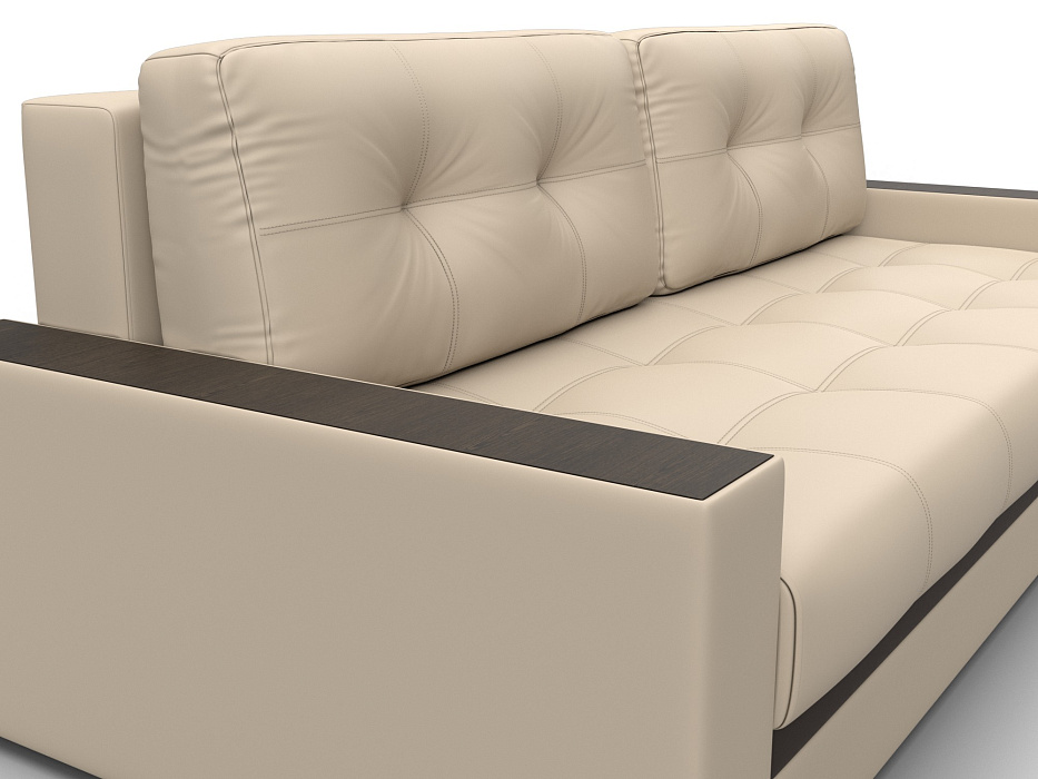 Диван прямой с декором Лига-096 НПБ фото в интернет-магазине Лига Диванов