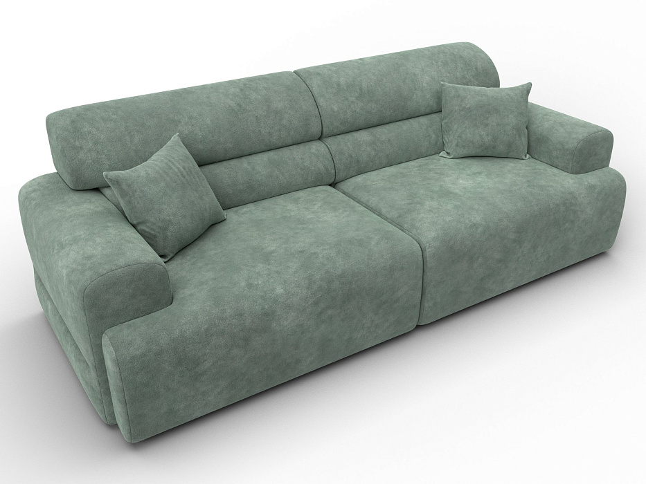 Диван прямой Лига-109 НПБ (brut 08 зеленый)