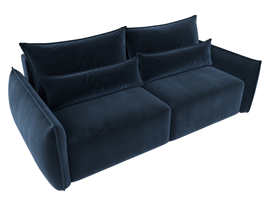 Диван прямой Лига-051 НПБ (tower 13 синий) Диван прямой Лига-051 НПБ (tower 13 синий)