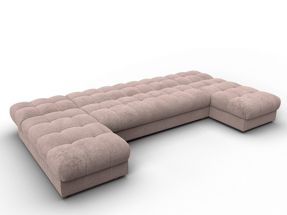 Диван П-образный Лига-116 НПБ (tower 05 бежевый)