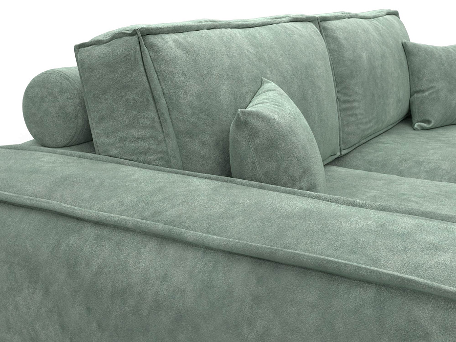 Диван прямой Лига-081 НПБ (brut 08 зеленый) Диван прямой Лига-081 НПБ (brut 08 зеленый)