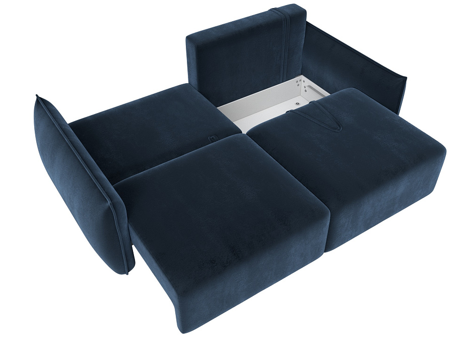 Диван прямой Лига-051 НПБ (tower 13 синий) Диван прямой Лига-051 НПБ (tower 13 синий)