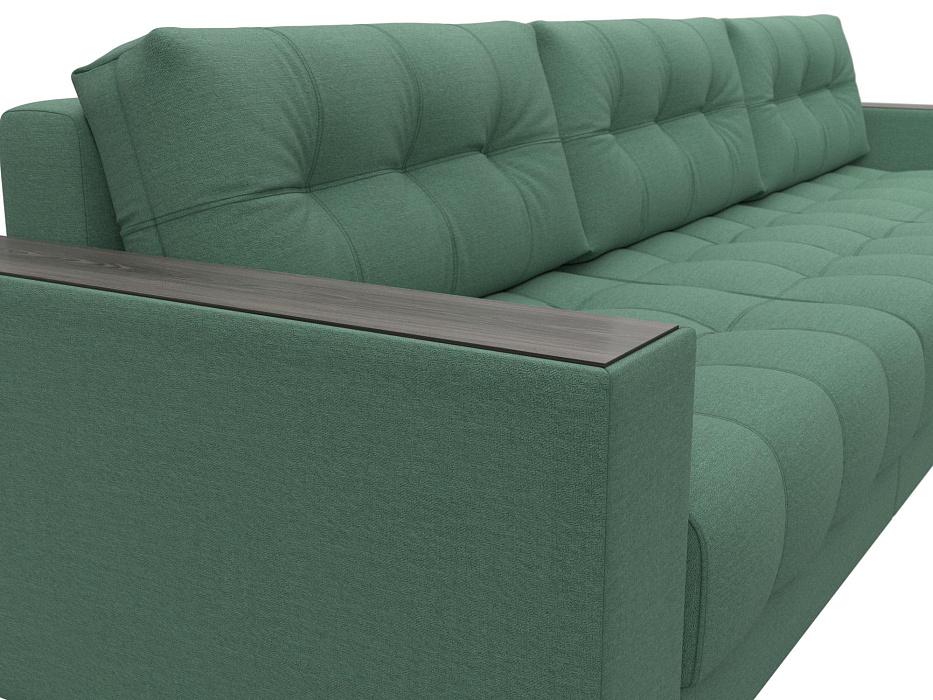 Диван угловой с декором Лига-049 НПБ Лонг (амур 11 зеленый) Диван угловой с декором Лига-049 НПБ Лонг (амур 11 зеленый)