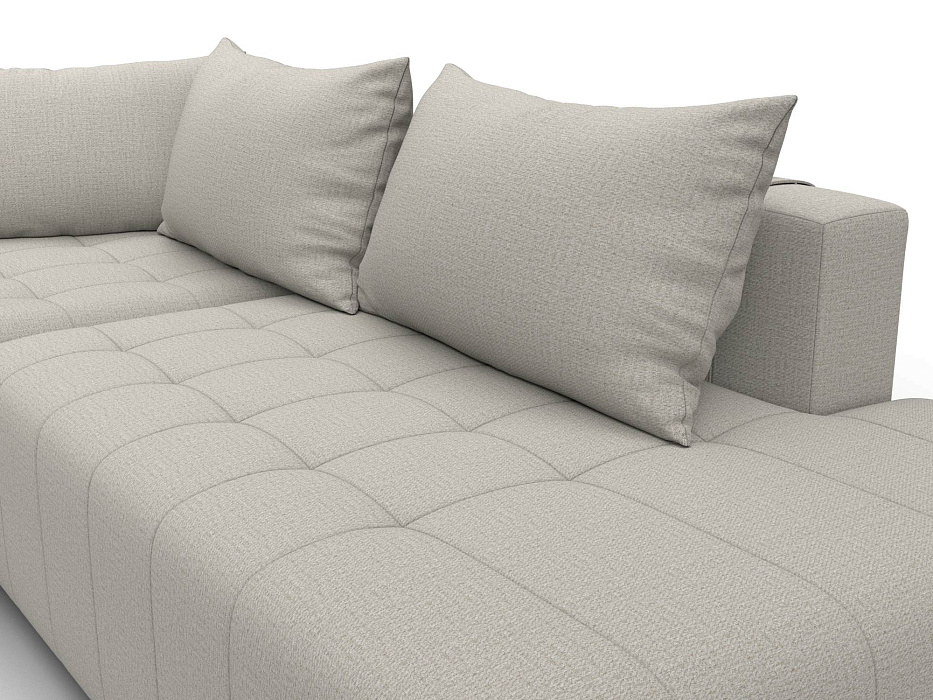 Диван угловой Лига-103 НПБ угол левый (амур 02 бежевый)