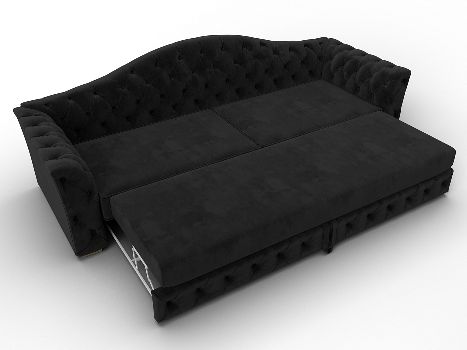 Диван прямой Артис (seven 35 черный)