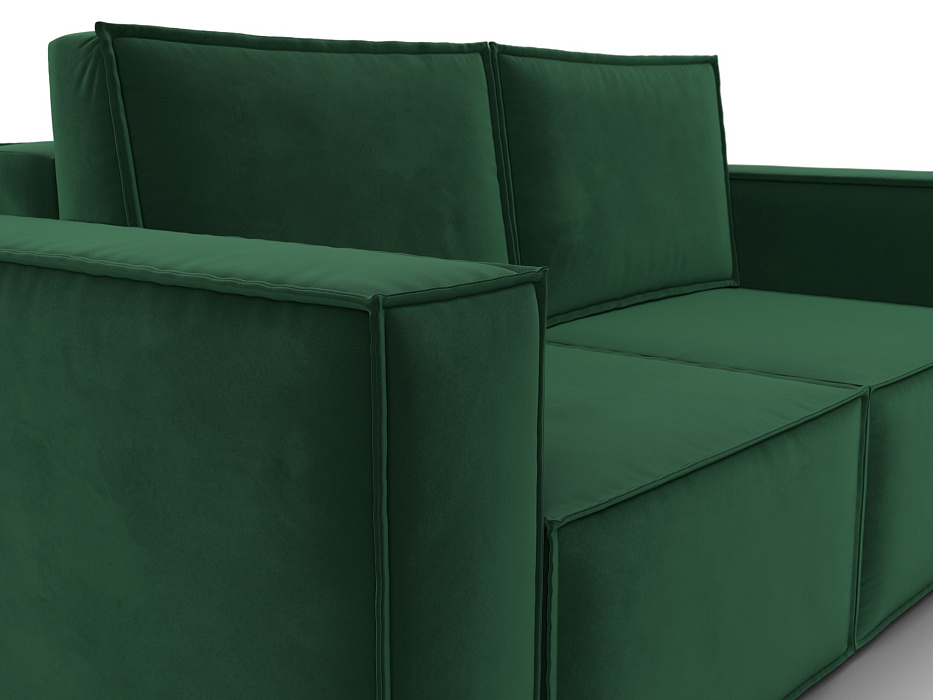 Диван прямой Куба мини (зеленый)
