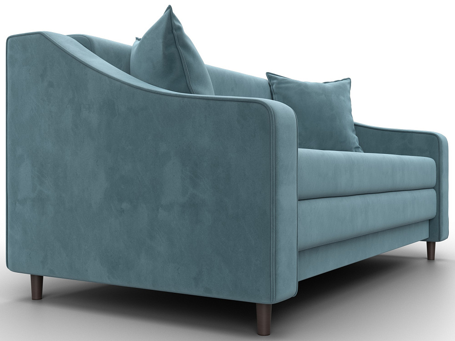 Диван прямой Лига-071 (seven 113 бирюзовый)