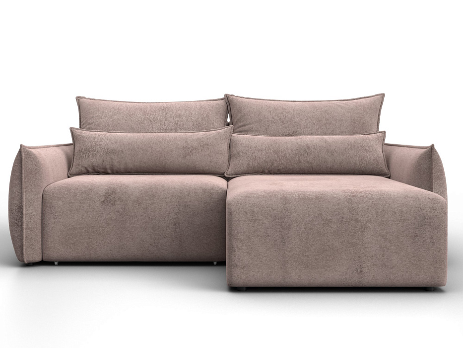 Диван угловой Лига-051 НПБ угол универсальный (tower 05 бежевый)