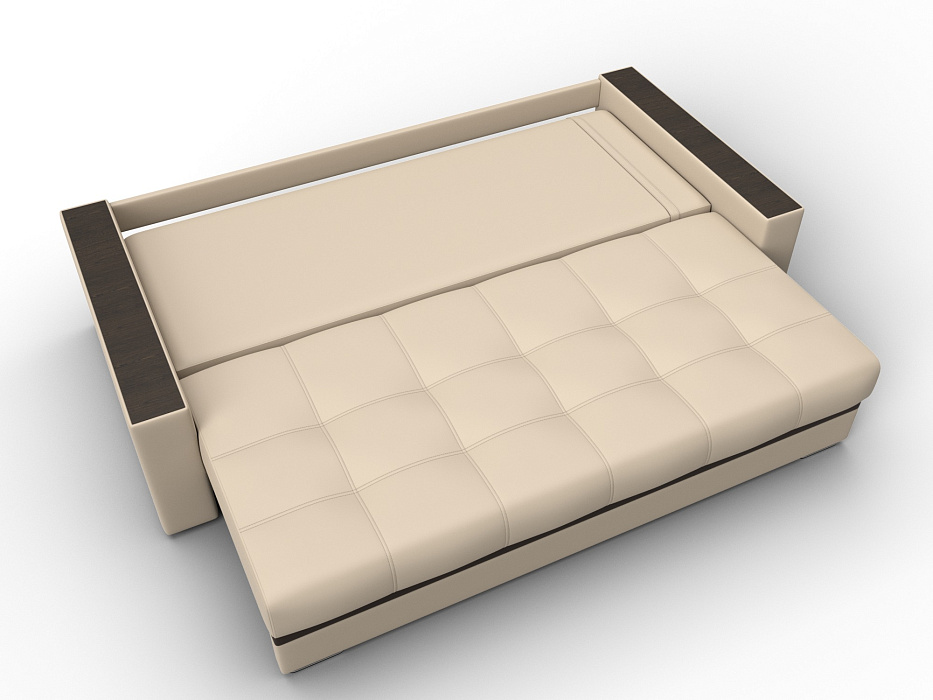 Диван прямой с декором Лига-096 НПБ фото в интернет-магазине Лига Диванов